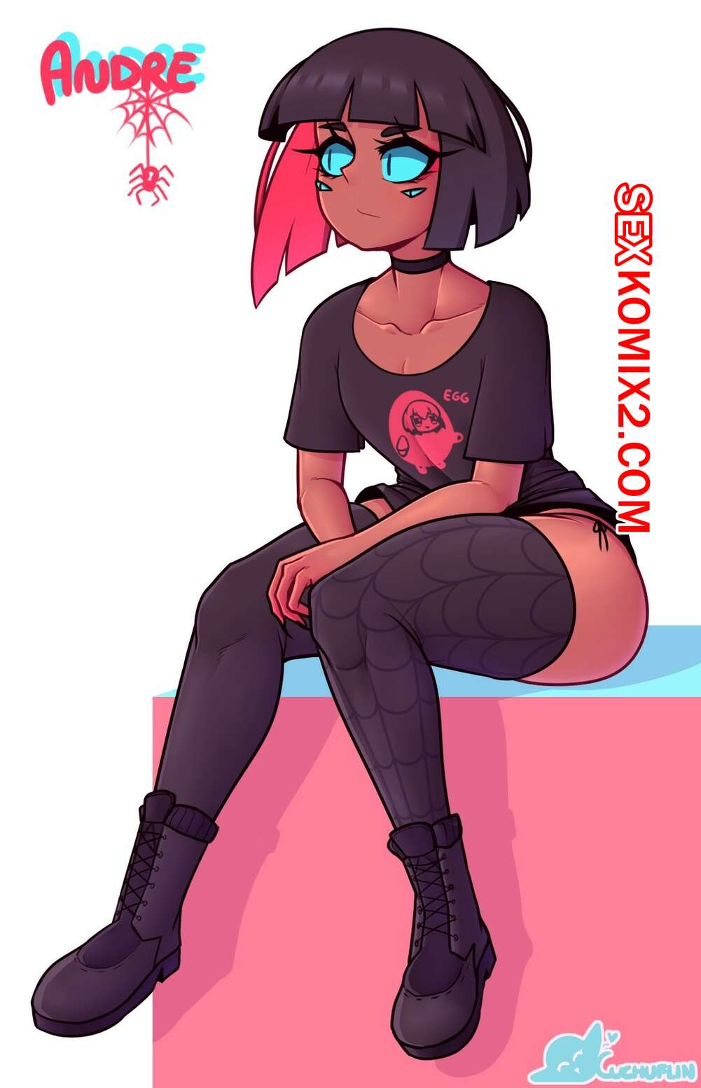 Порно комикс Unlucky Andre. chuchuflin.