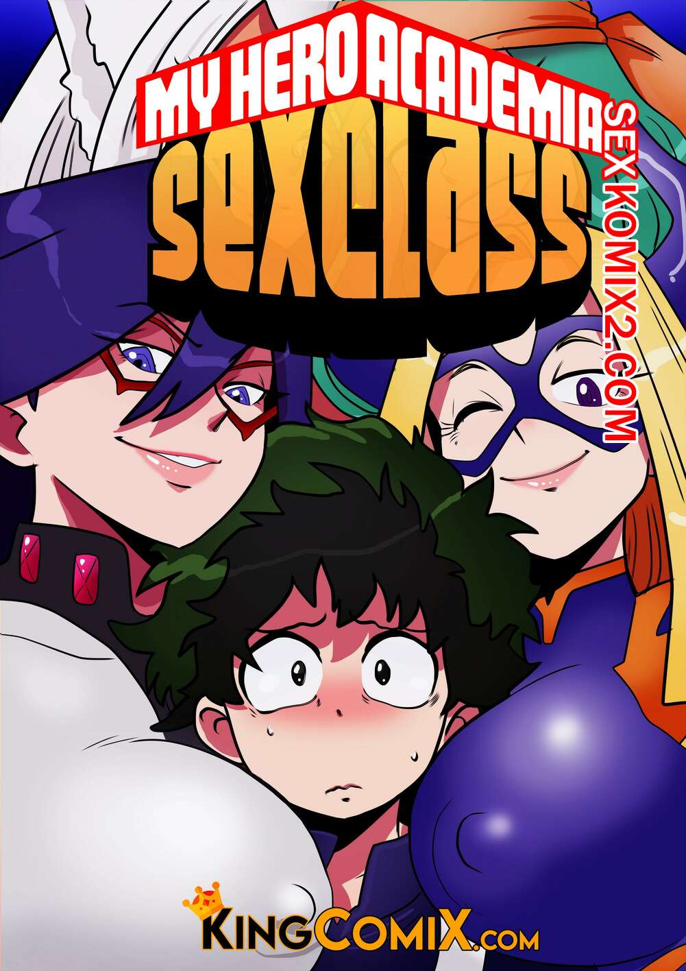 Порно комикс Академия. Класс секса. SexClass. Kingcomix