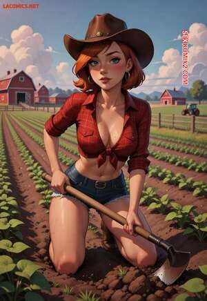 Порно комикс Ann Possible Farm Hand. LowFireStudios