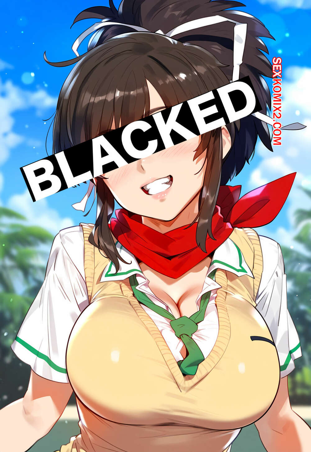 Порно комикс Asuka x BBC. Floxin