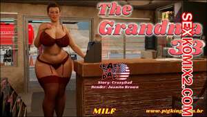 Порно комикс Бабушка. Часть 33. The Grandma. CrazyDad3D