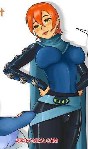 Порно комикс Бен 10. Бен, Гвен и будущая Гвен. Ben x Gwen x Future Gwen. JulieAnn