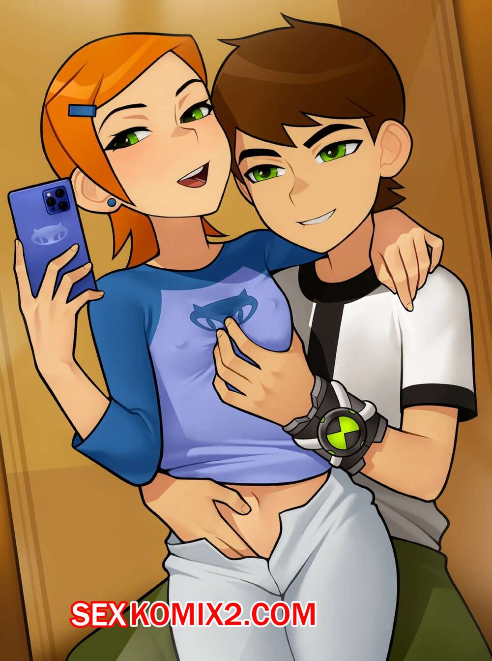 Порно комикс Бен 10. Гвен Теннисон. Gwen Tennyson