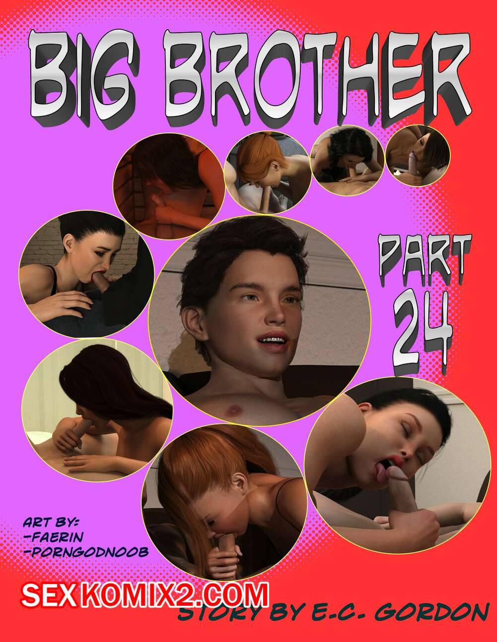 Порно комикс Большой брат. Часть 54. Big Brother. Chapter 24. Sandlust