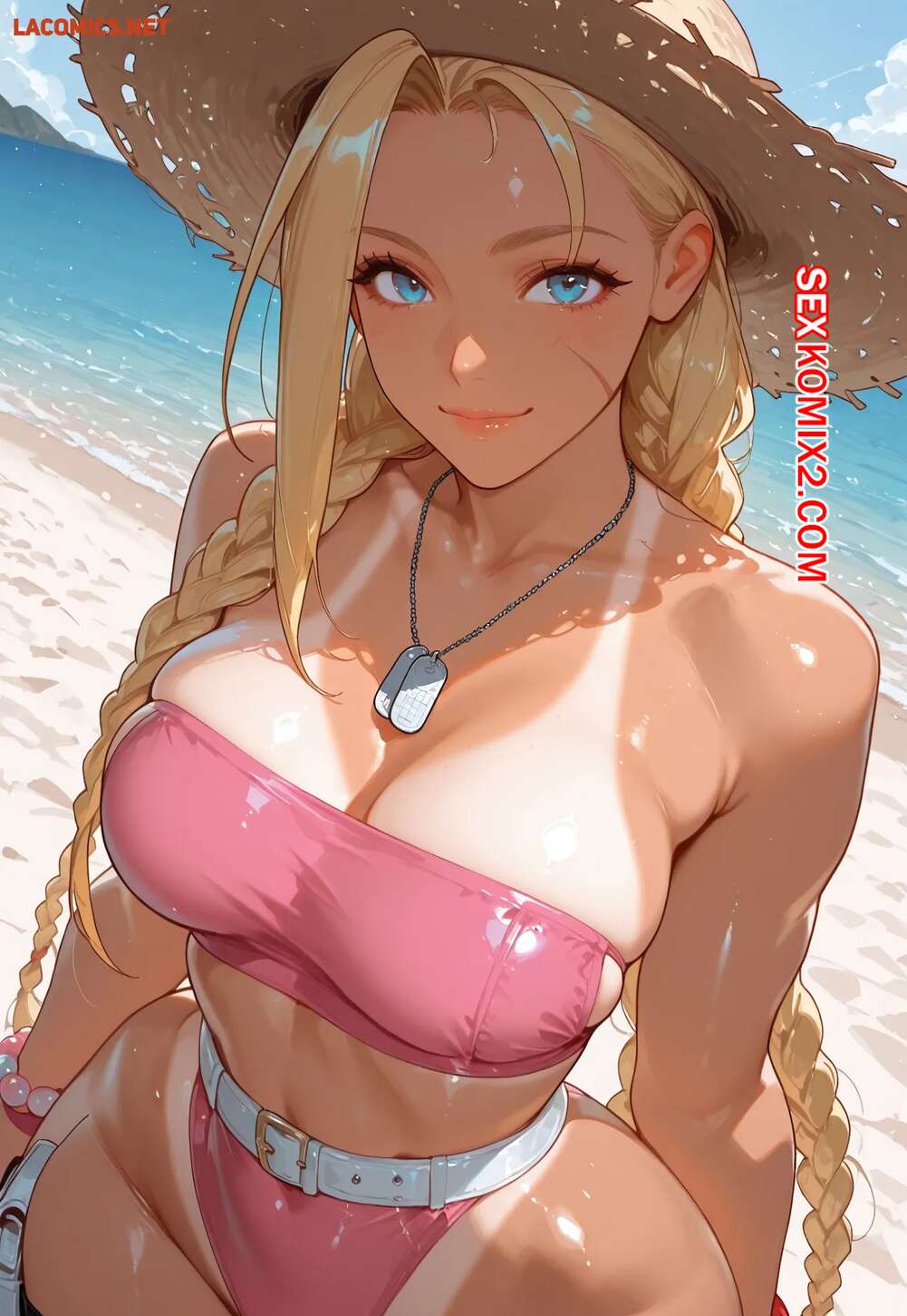 Порно комикс Cammy White Bikini. HypeT