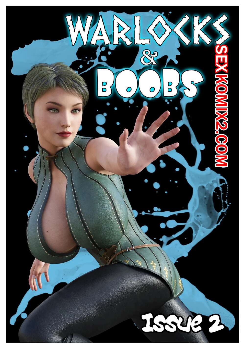 Порно комикс Чернокнижники и сиськи. Часть 2. Warlocks And Boobs. The Omega Rabbit