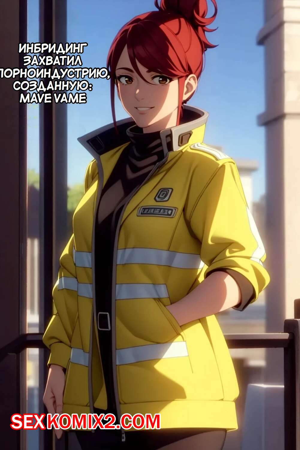 Порно комикс Cyberpunk. Инбридинг захватил порноиндустрию