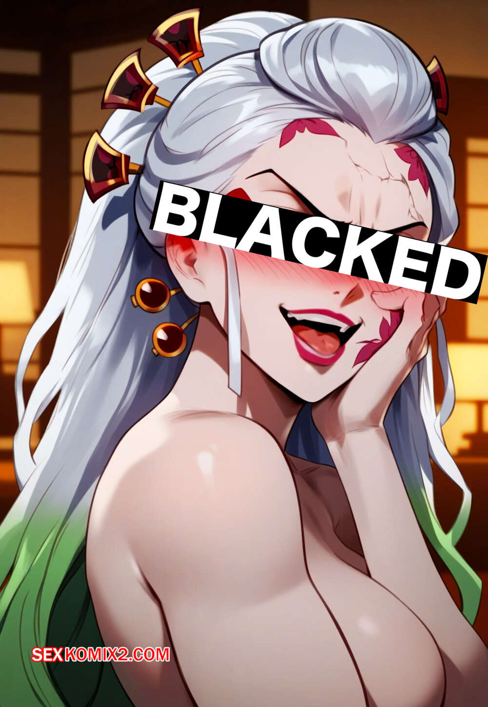 Порно комикс Daki x BBC 2. Floxin