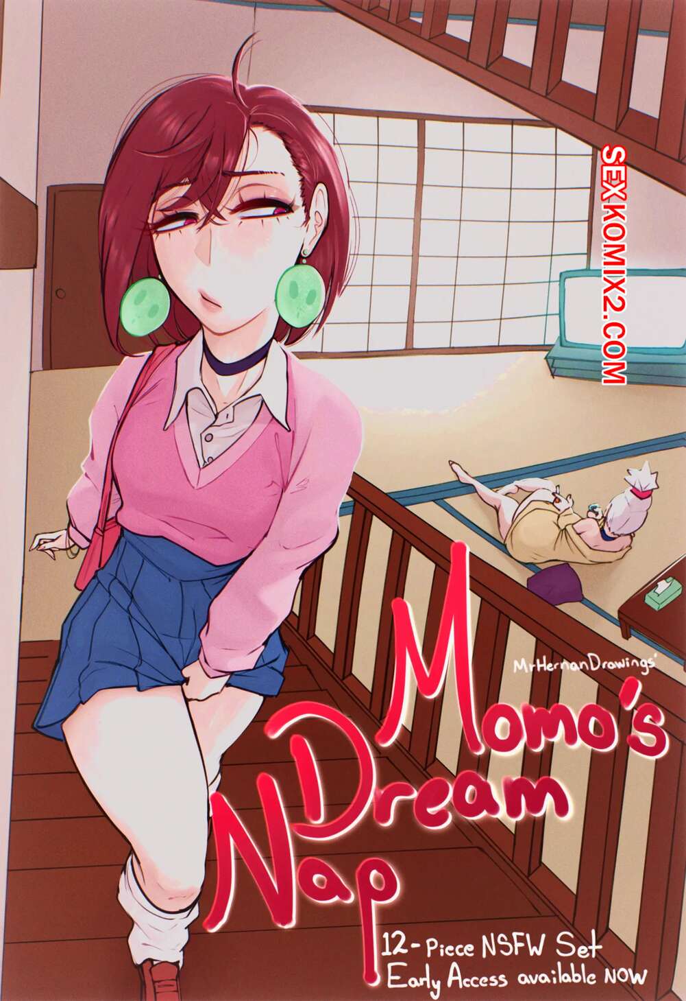 Порно комикс Dandadan. Сон Момо. Momos Dream Nap. MrHernanDrawings