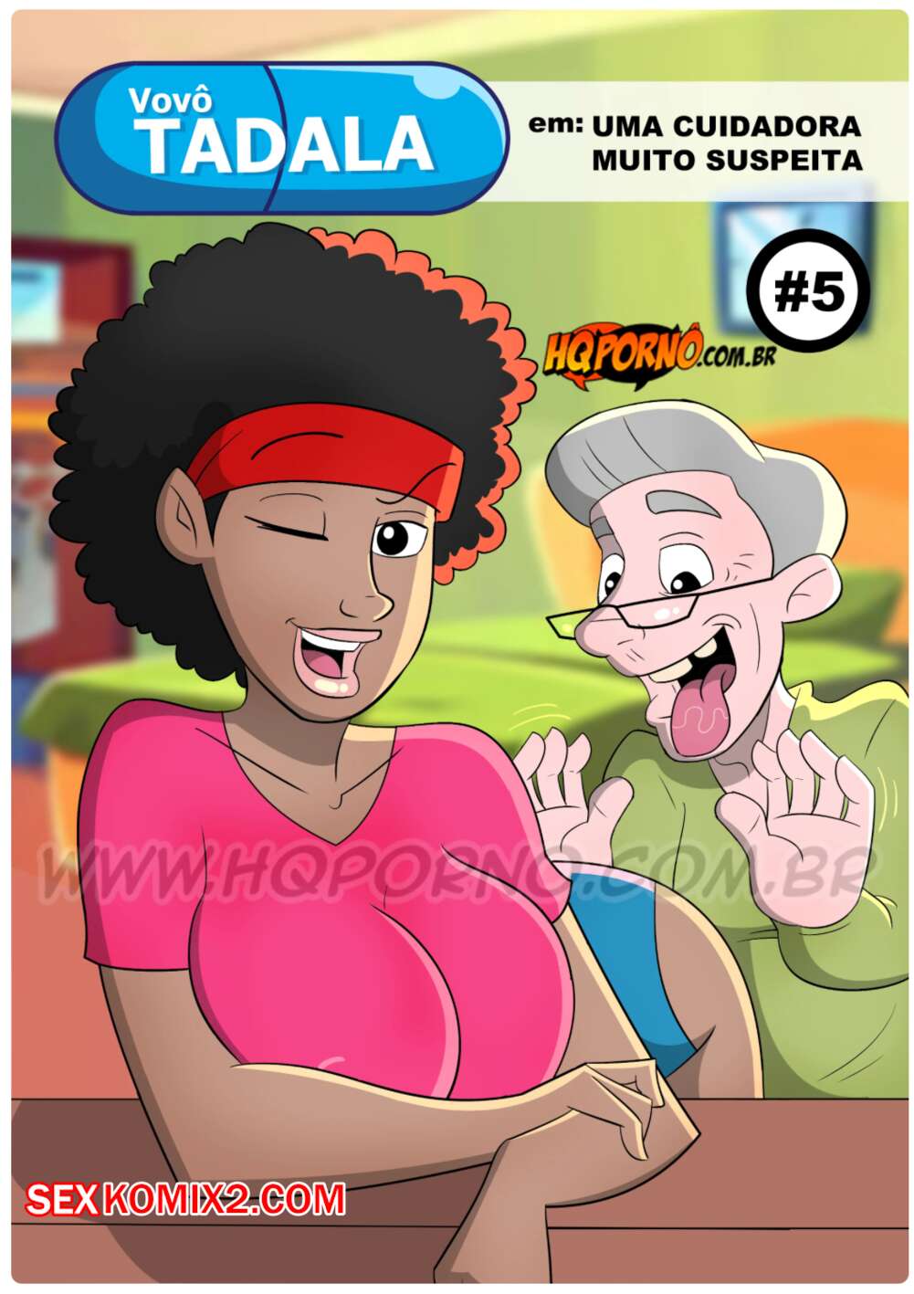 Порно комикс Дедушка Тадала. Часть 5. Vovo Tadala. HQPorno