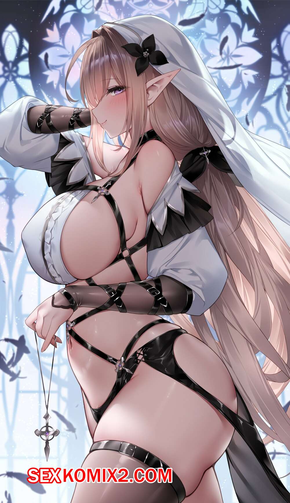 Порно комикс Эльфийки с большими сиськами. Арты. houtengeki