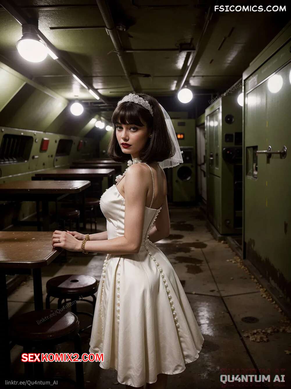 Порно комикс Ella Purnell. Fallout Lucy. QuantumAI