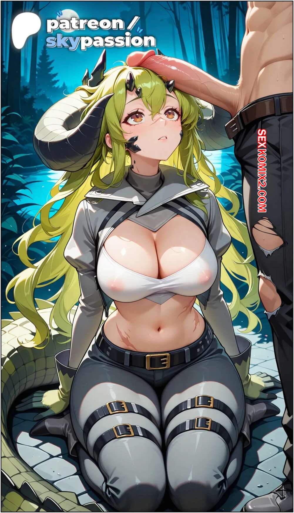 Порно комикс Estelle. SkyPassion