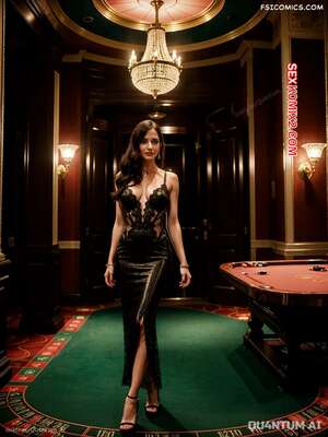 Порно комикс Eva Green. Casino Royale. QuantumAI