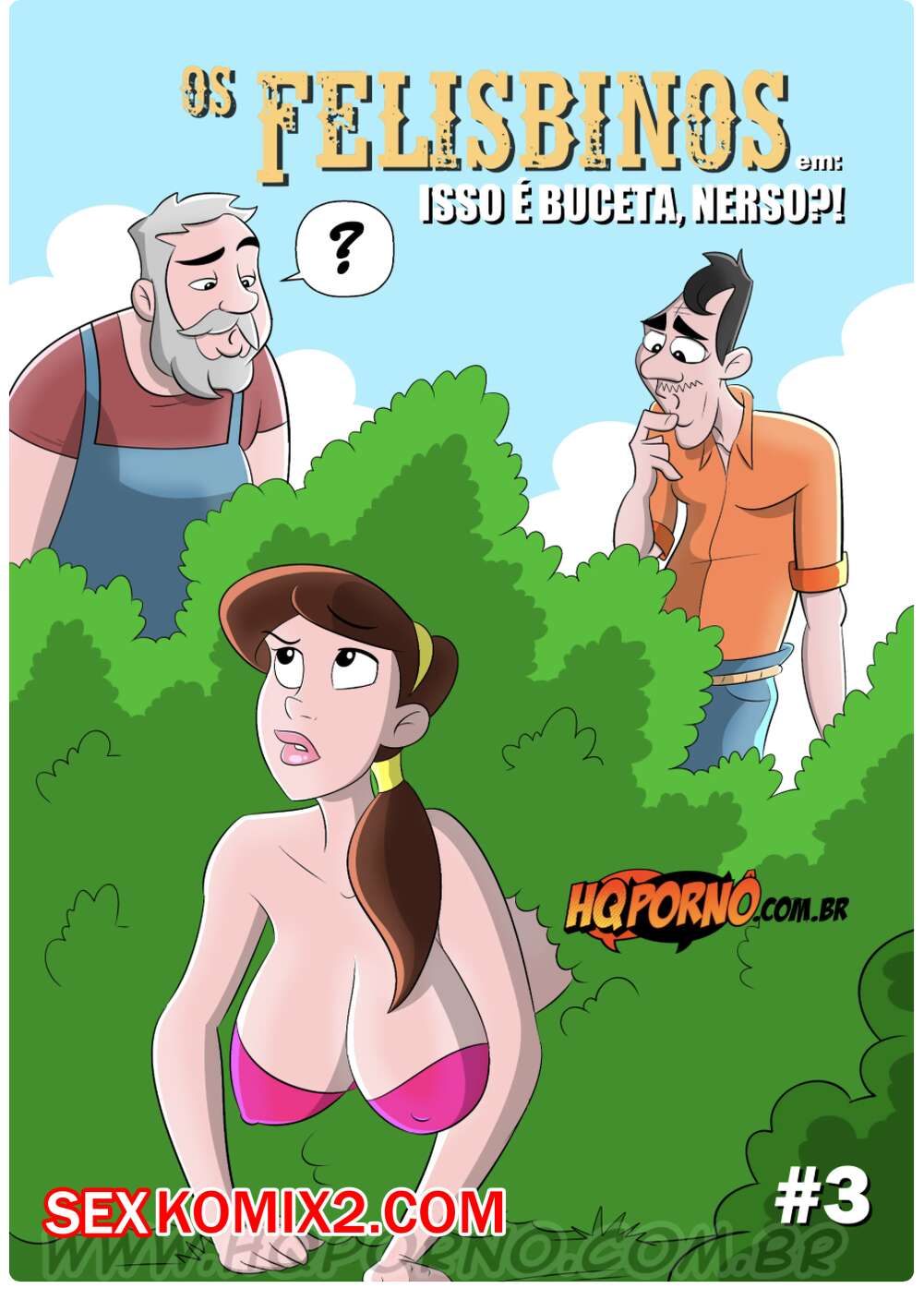 Порно комикс Фелисбинос. Часть 3. Это киска Нерсо. Os Felisbinos. HQporno