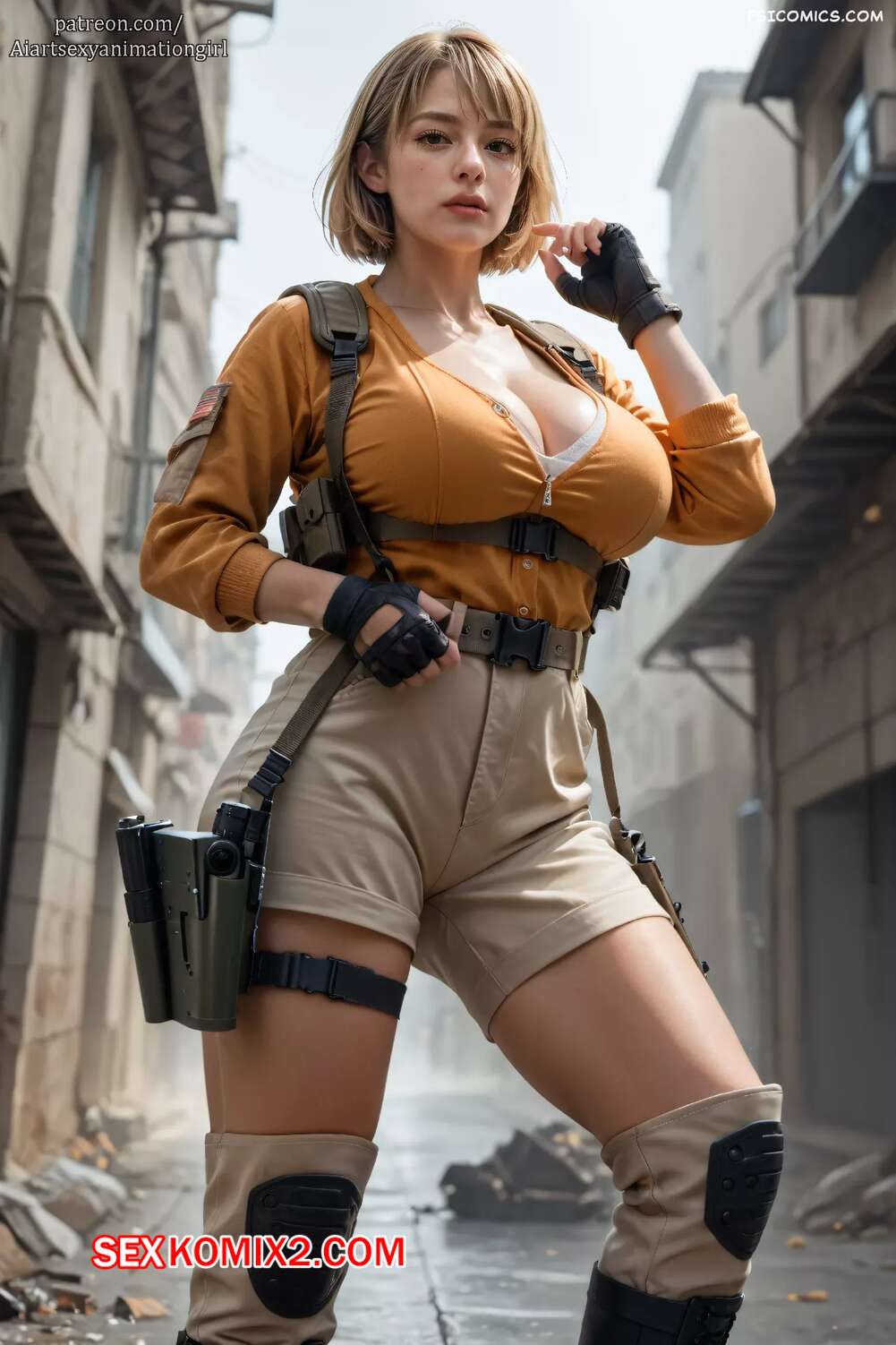 Порно комикс Female Companion. AiASAG