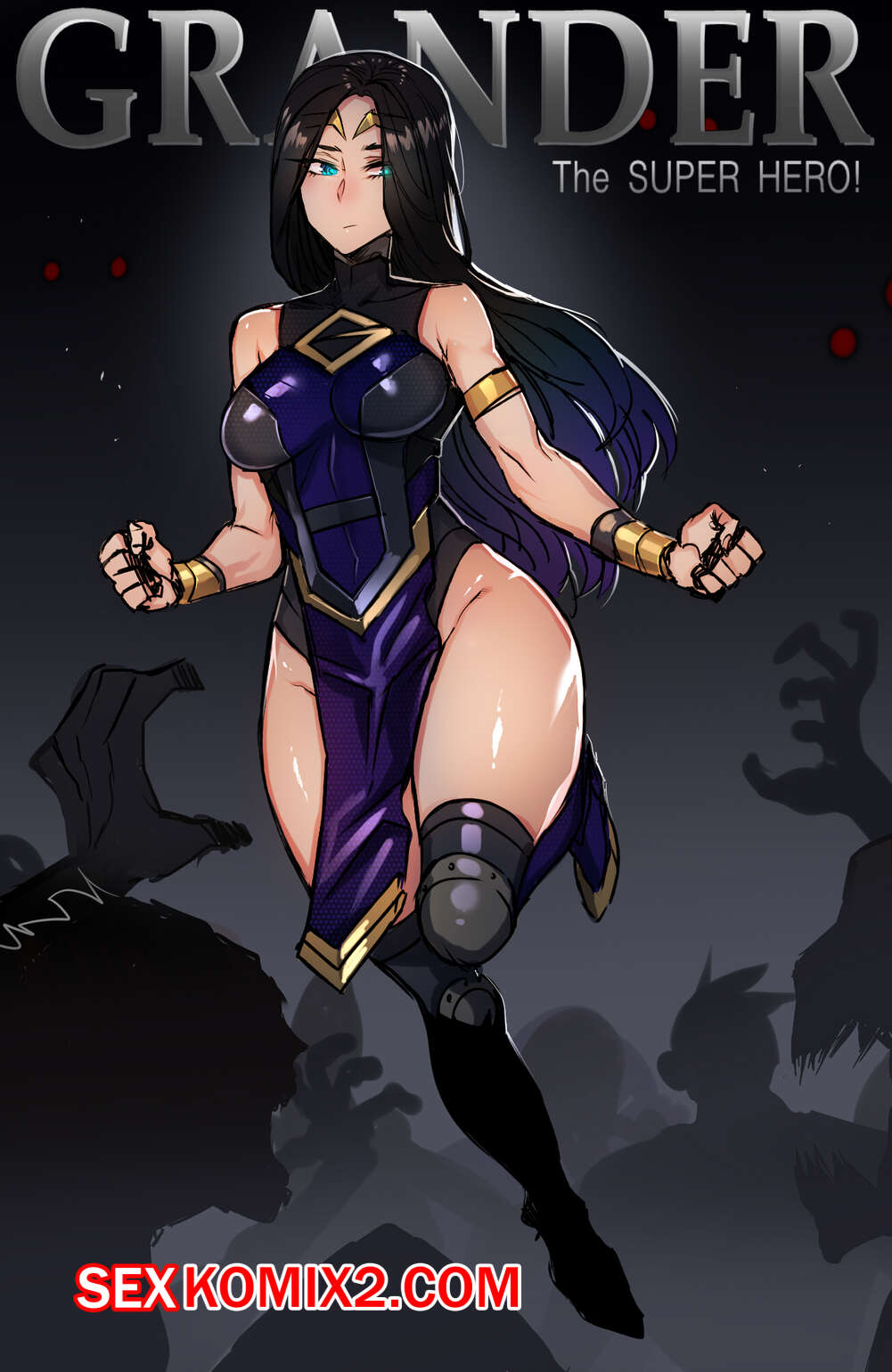 Порно комикс Grander. Части 1 и 2 и 3