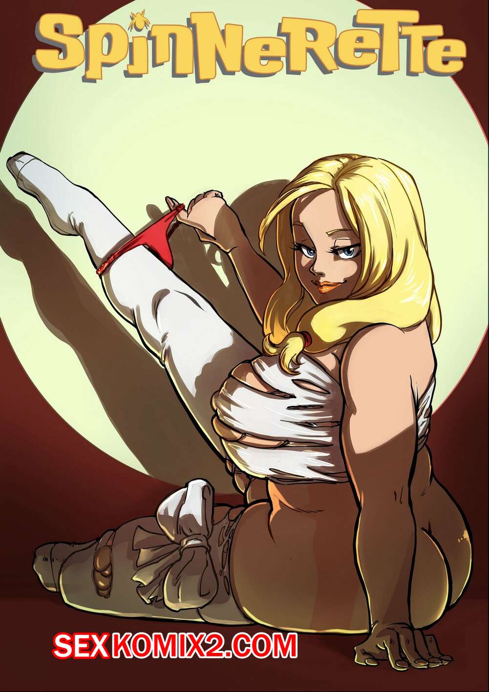 Порно комикс Грета и Доктор Вселенная. Greta X Dr. Universe. Spinnerette