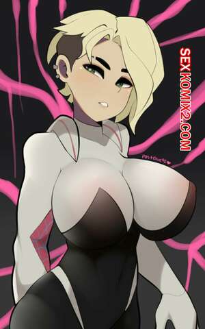 Порно комикс Гвен. Стих Паука. Spider Verse. PostBlue98