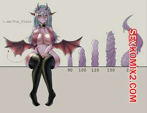 Порно комикс Хентай с суккубой. Fox Place