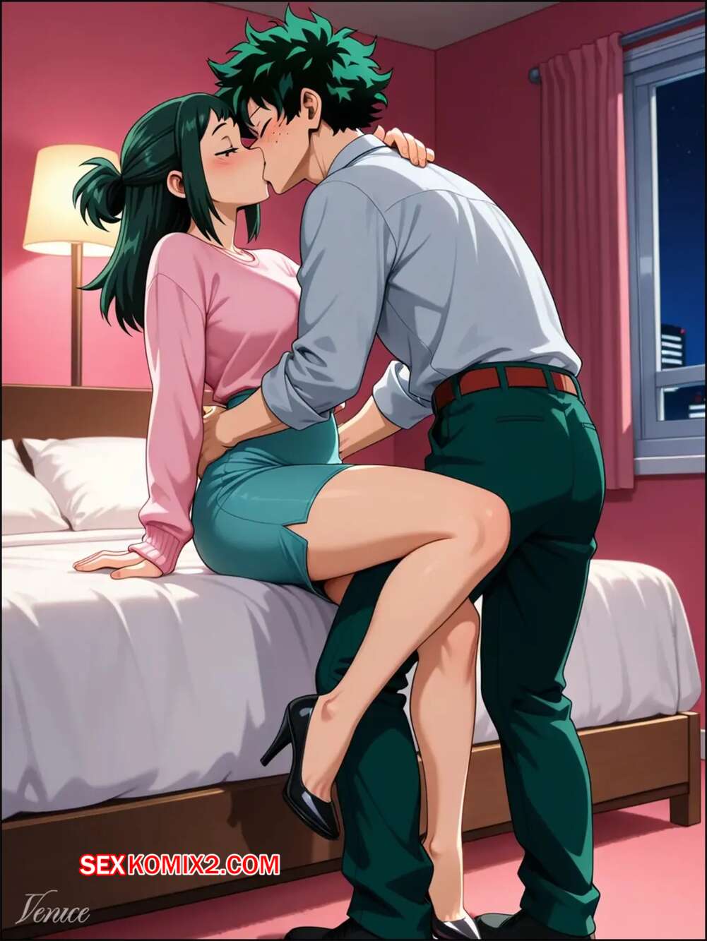 Порно комикс Inko x Izuku