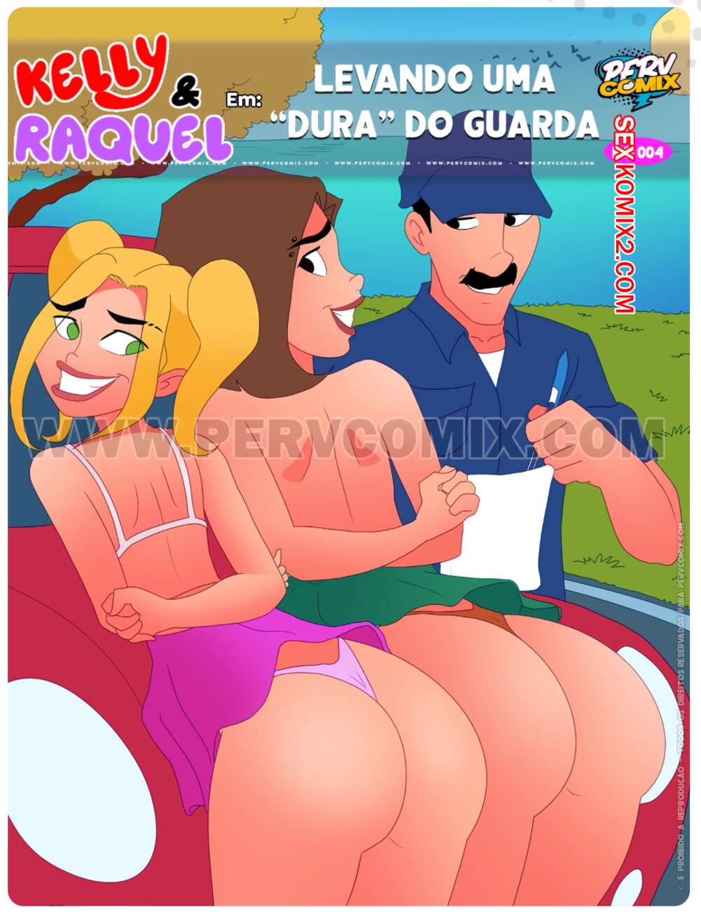 Порно комикс Келли и Ракель. Часть 4. Kelly and Raquel. PervComix