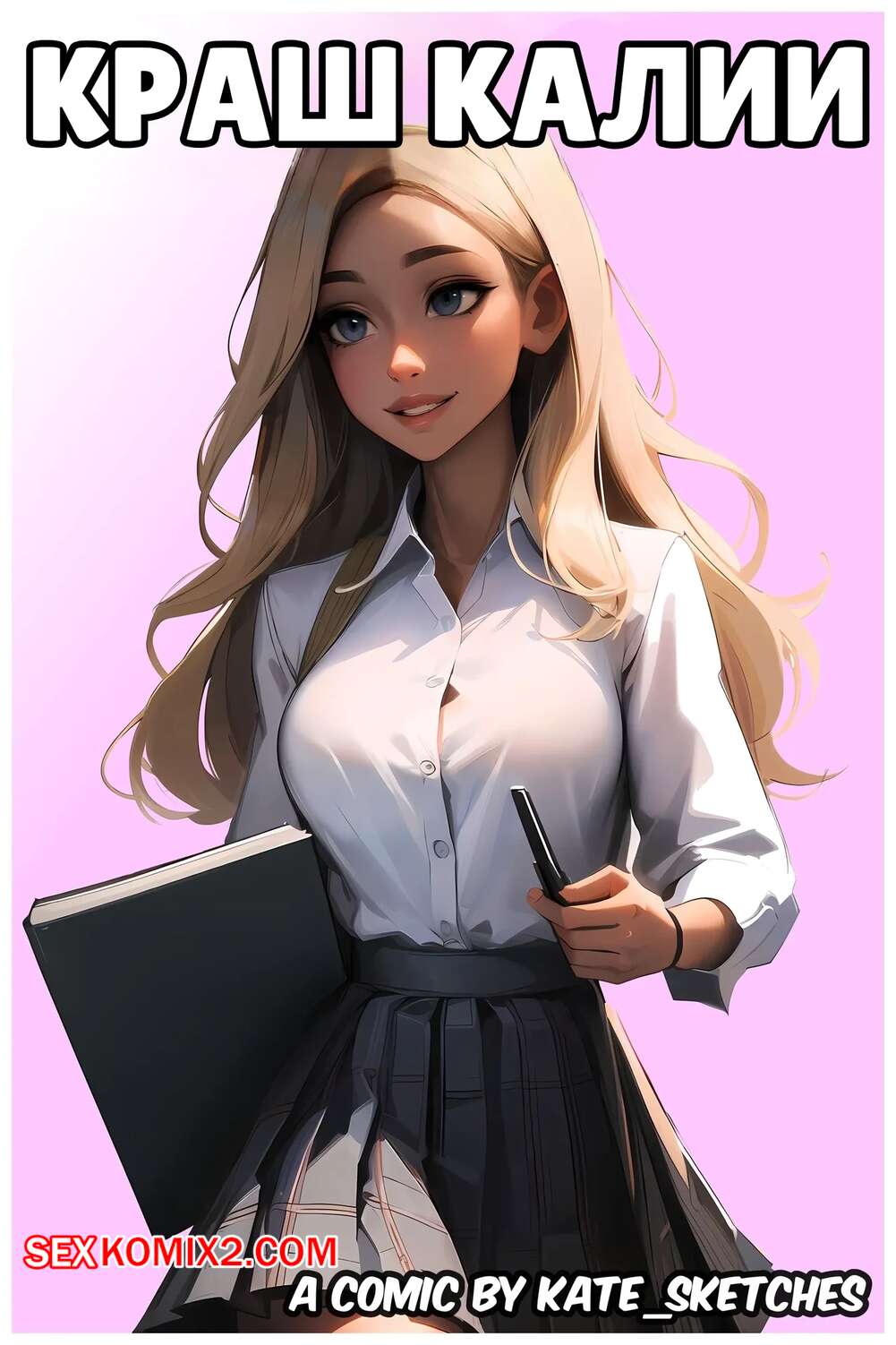 Порно комикс Краш Калии. Kaliyahs Crush. Kate Sketches.