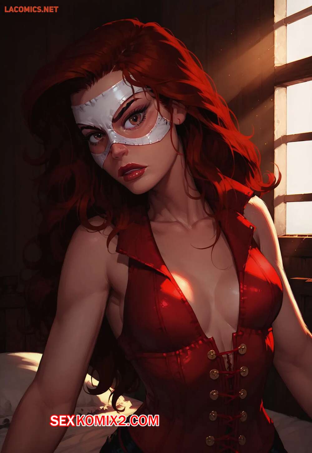 Порно комикс Lady Rawhide Shows Off. LowFireStudios