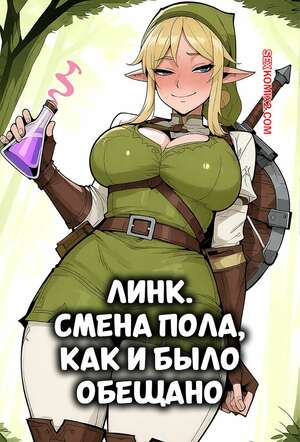 Порно комикс Legend Zelda. Линк. Смена пола, как и было обещано. Phanary