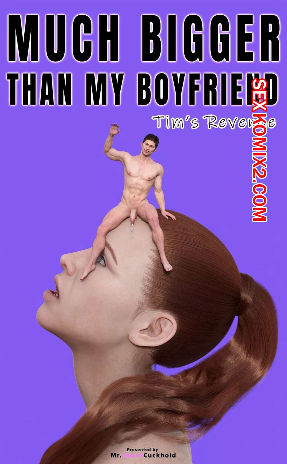 Порно комикс Намного больше, чем у моего парня. Часть 6. Mr.SweetCuckhold