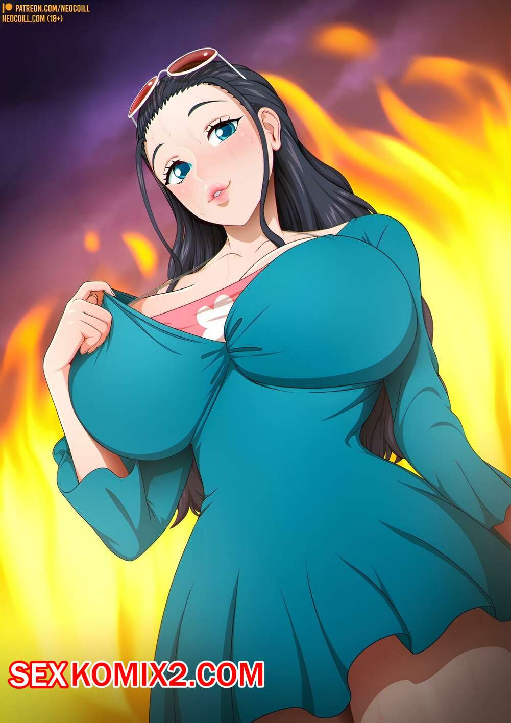 Порно комикс Neocoill. Арты. Часть 94