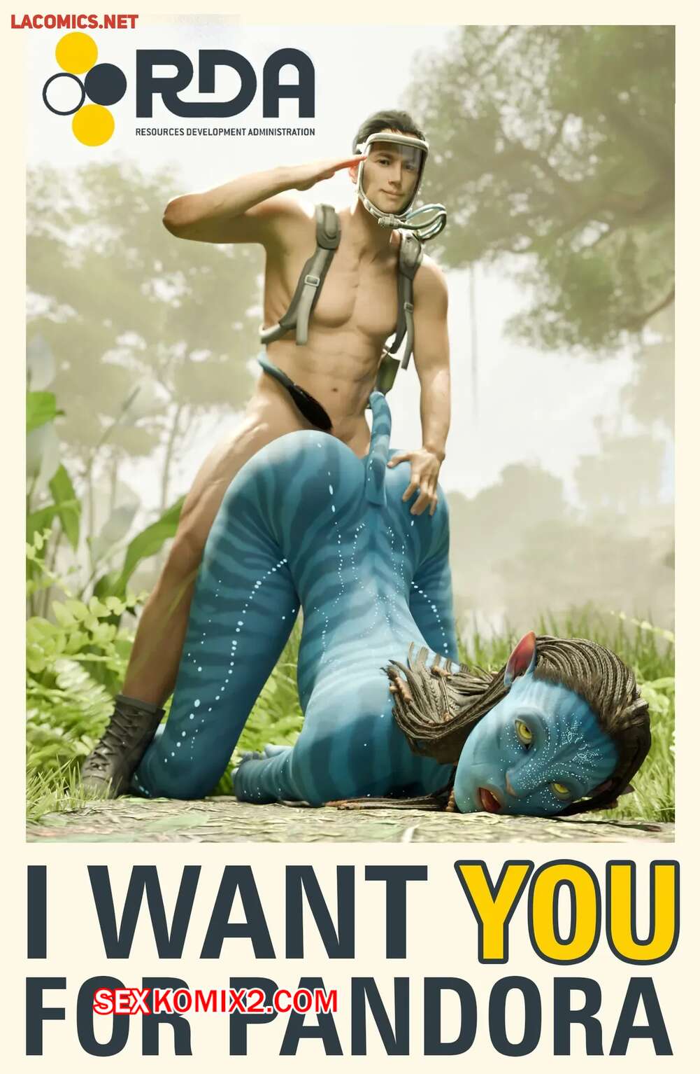 Порно комикс Neytiri. Strictly Research. James Camerons Avatar. Quick E