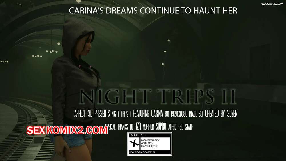 Порно комикс Night Trips. Chapter 2. 3DZen