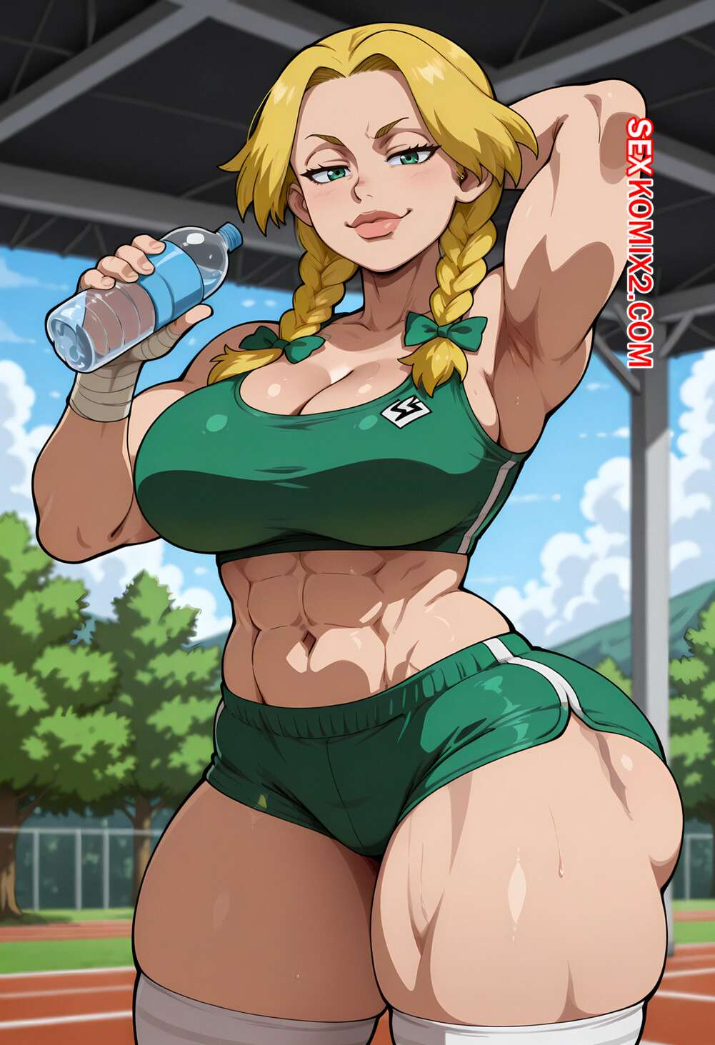 Порно комикс Nikki Hanada. Floxin