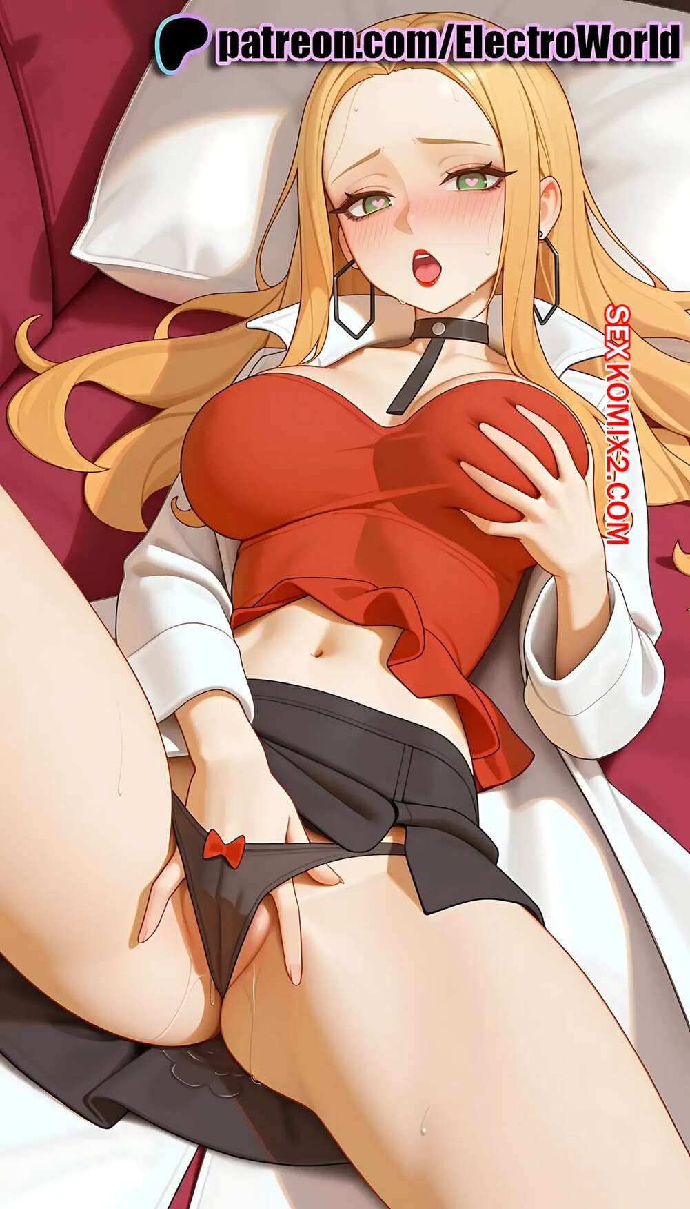 Порно комикс Oleana. Pokemon. ElectroWorld