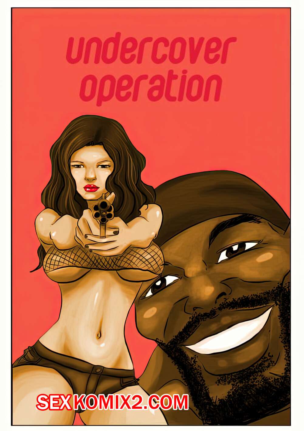 Порно комикс Операция под прикрытием. Undercover Operation. Kaos.