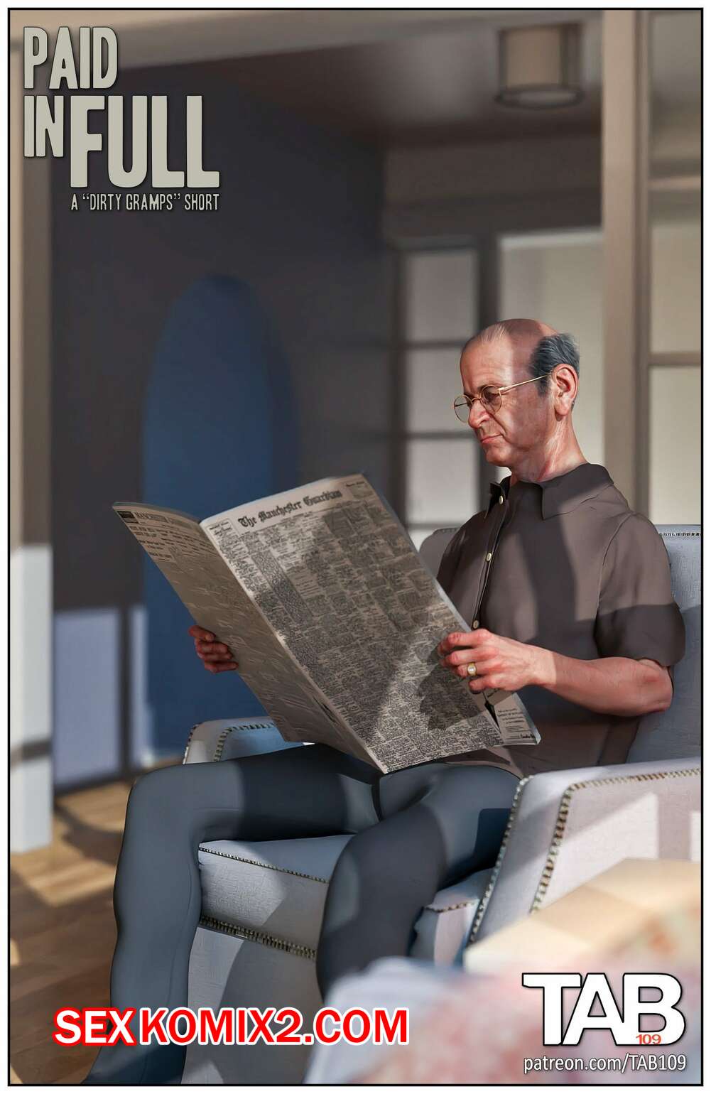 Порно комикс Оплата по полной. Paid In Full. TAB109