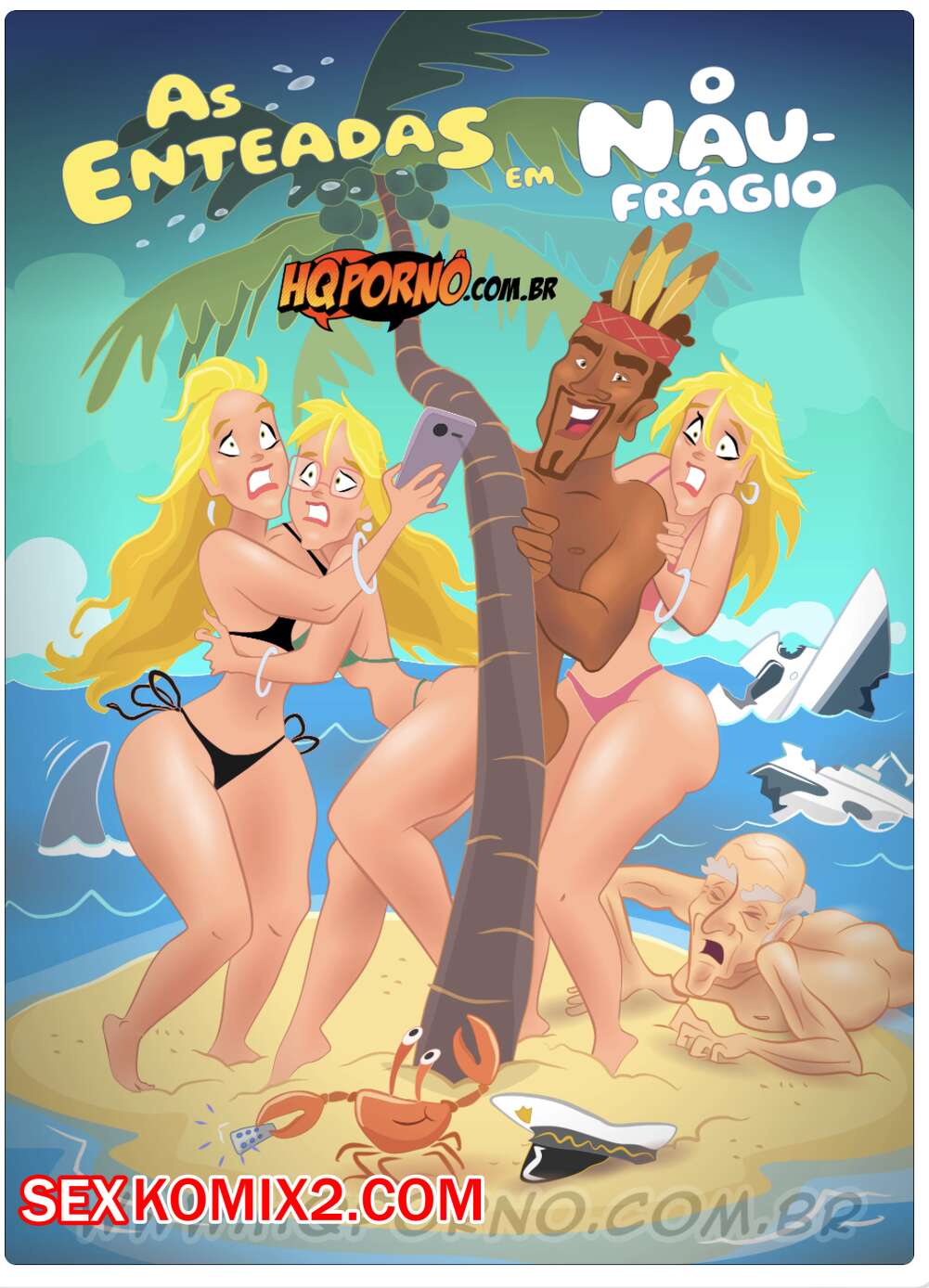 Порно комикс Падчерицы. Часть 12. As Enteadas. HQPorno