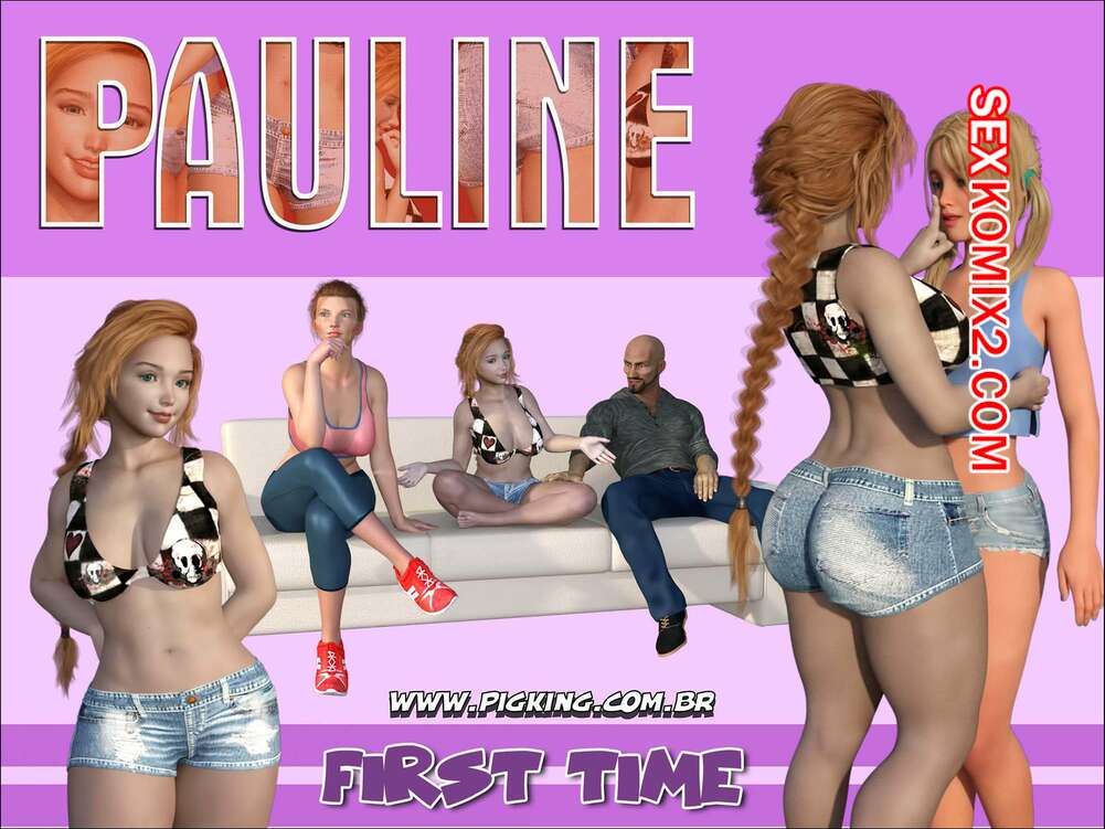 Порно комикс Паулина. Часть 1. Pauline. Pigking