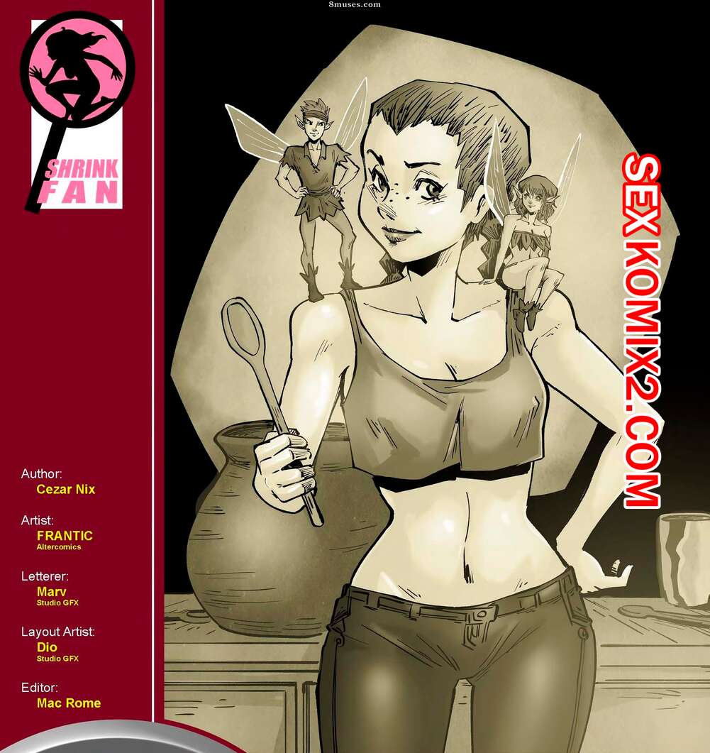 Порно комикс Питер Пен. Ведьмы сошли с ума. Shrink Fan. Witches Gone Wild