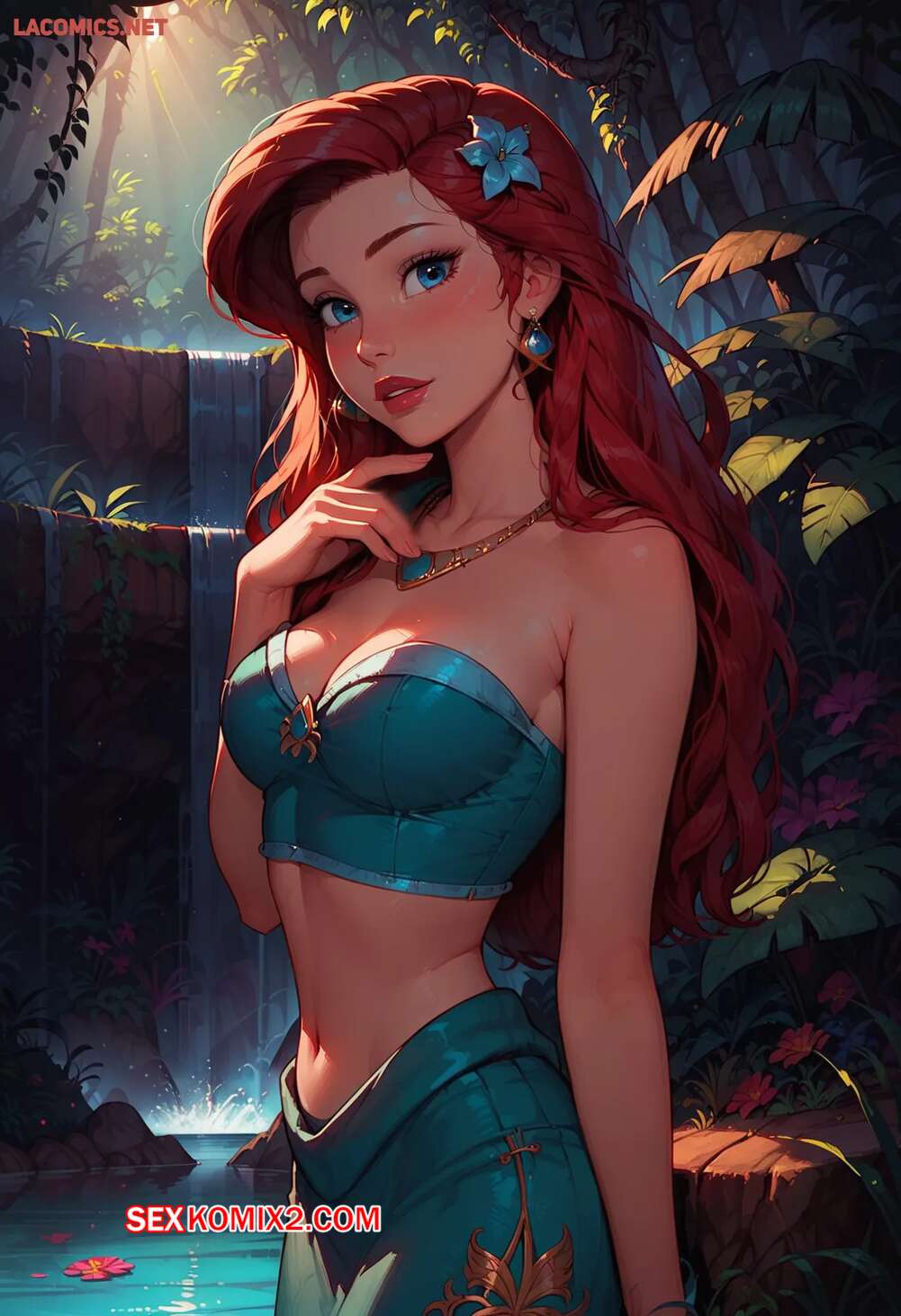 Порно комикс Princesses Lost in the Jungle. LowFireStudios