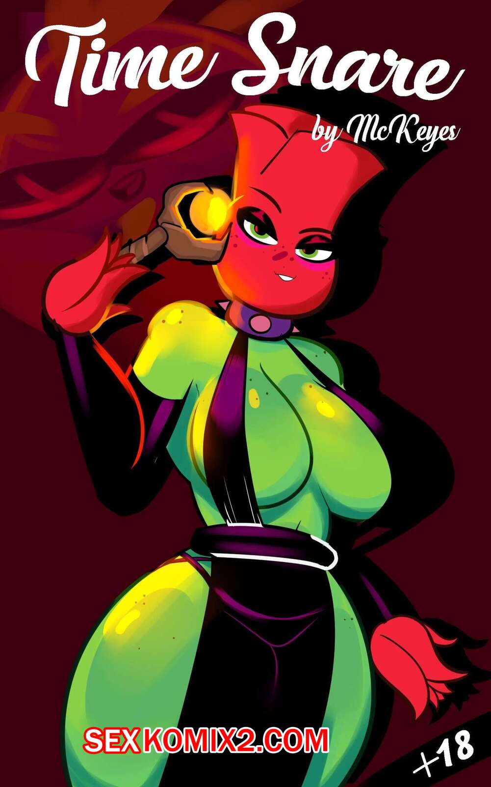 Порно комикс Растения против Зомби. Временная ловушка. Time Snare. McKeyes.
