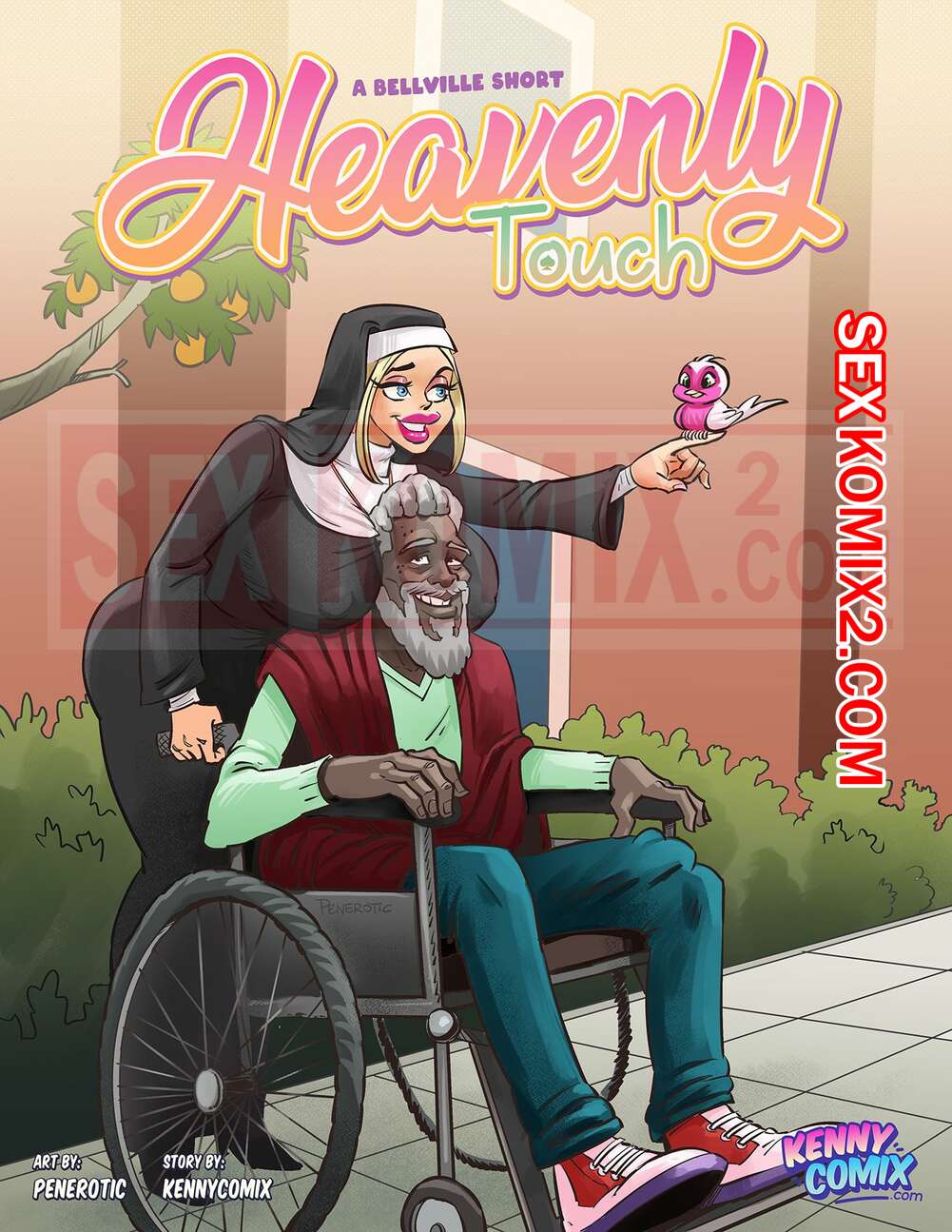 Порно комикс Райское прикосновение. Heavenly Touch. Rabies T Lagomorph