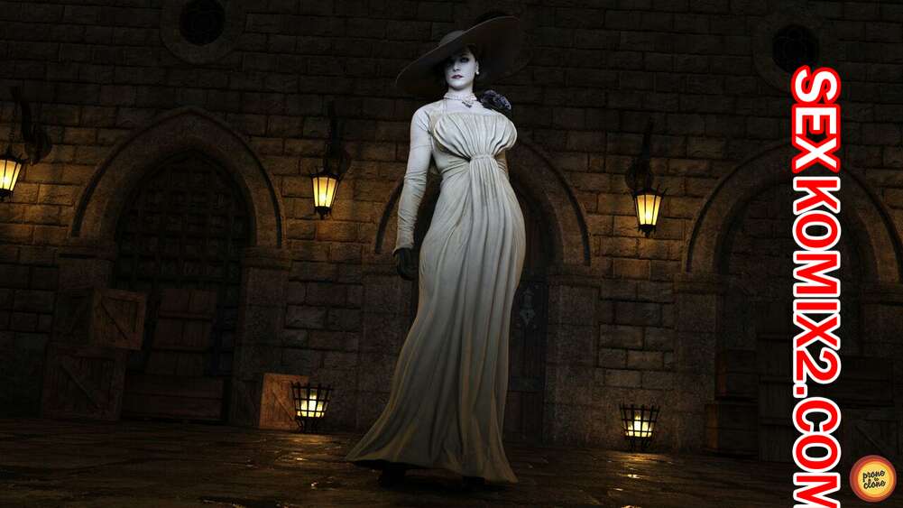 Порно комикс Resident Evil. Леди Димитреску. ProneToClone