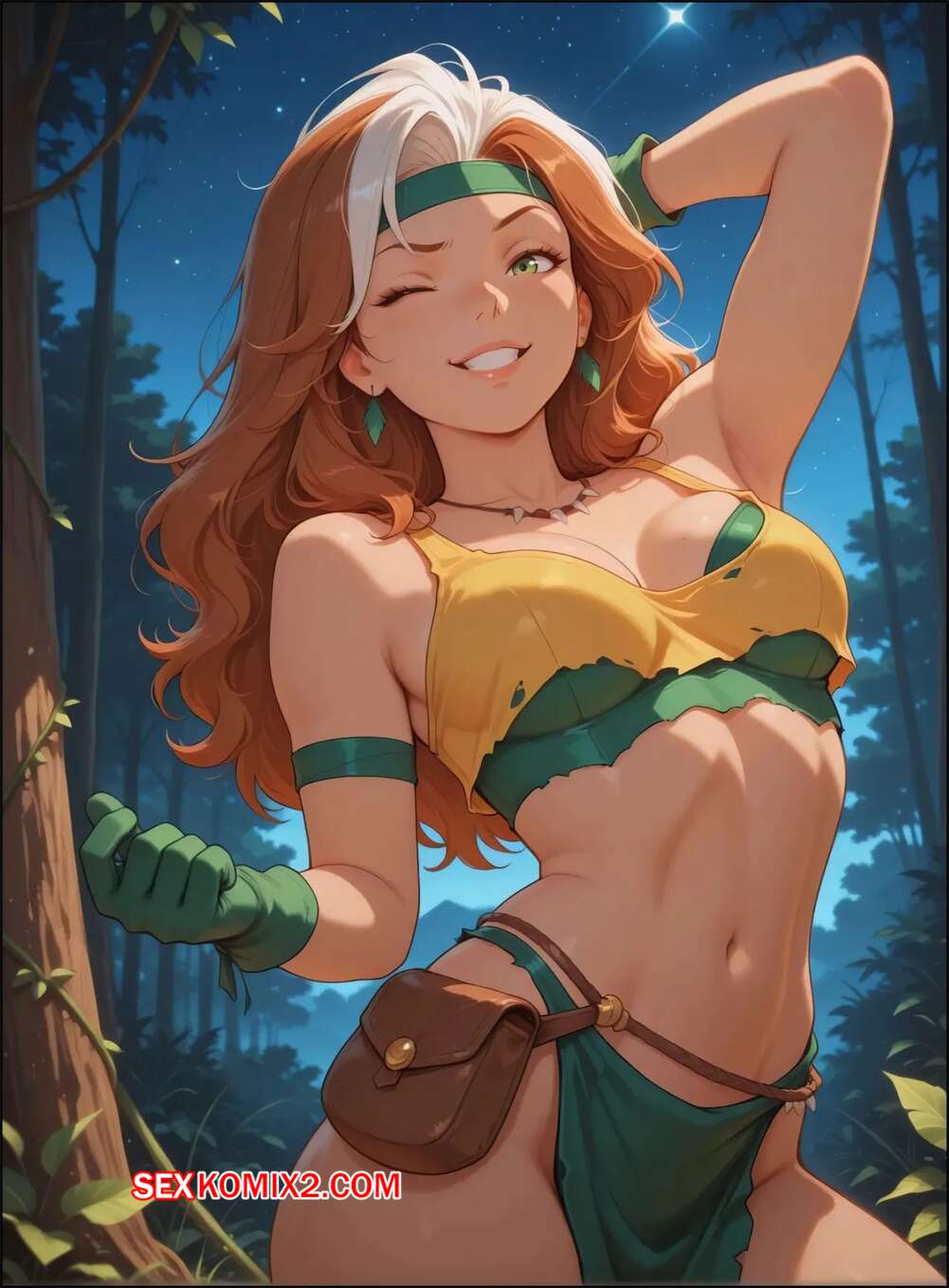 Порно комикс Rogue. Phan Desire