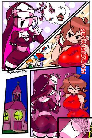 Порно комикс Sarvente and girlfriend. quavernsfw