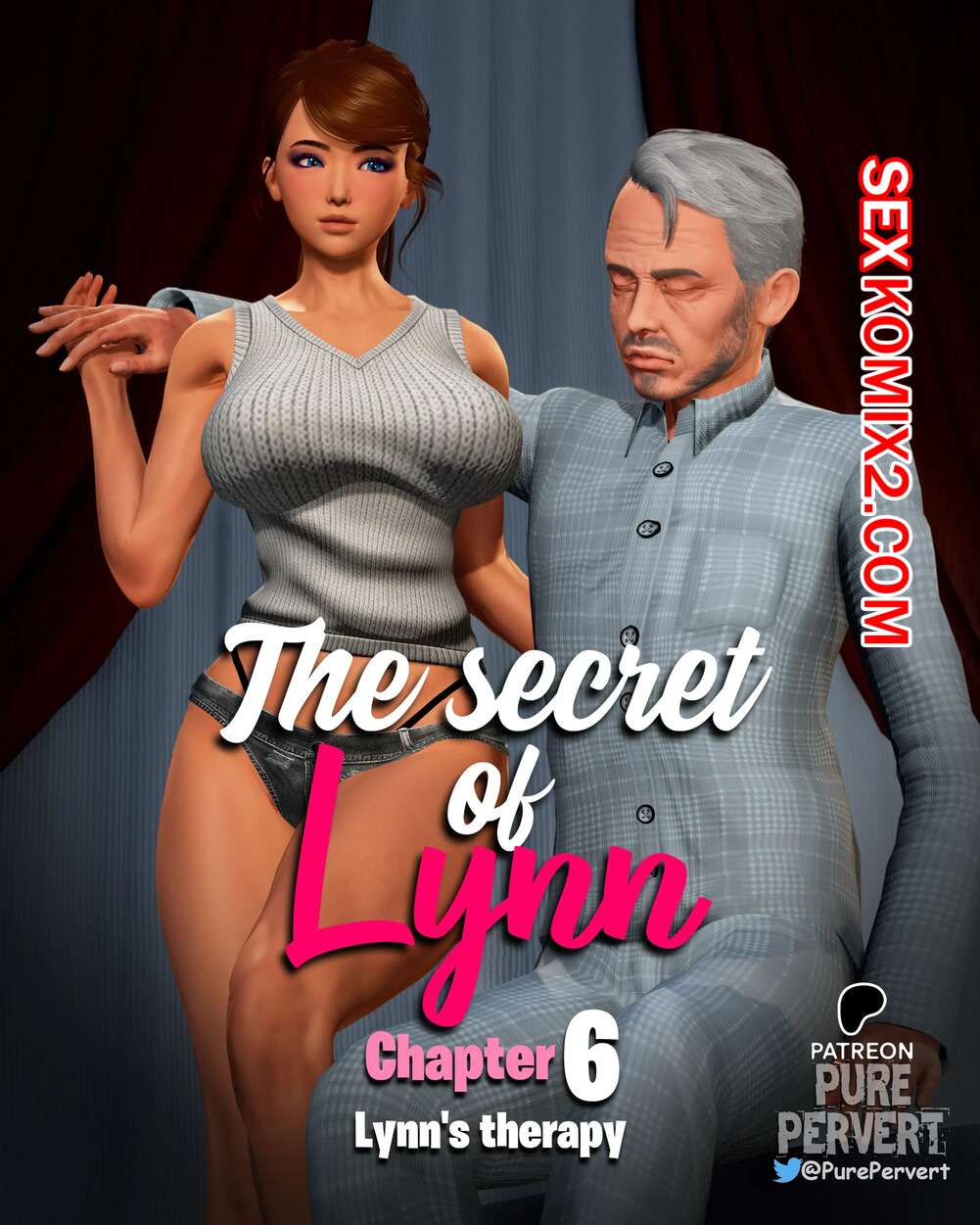 Порно комикс Секрет Линн. Часть 6 .The Secret Of Lynn. Pure Pervert