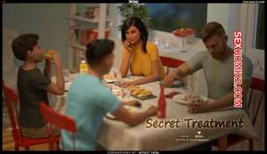 Порно комикс Секретное лечение. Secret Treatment. Mr. FOXX