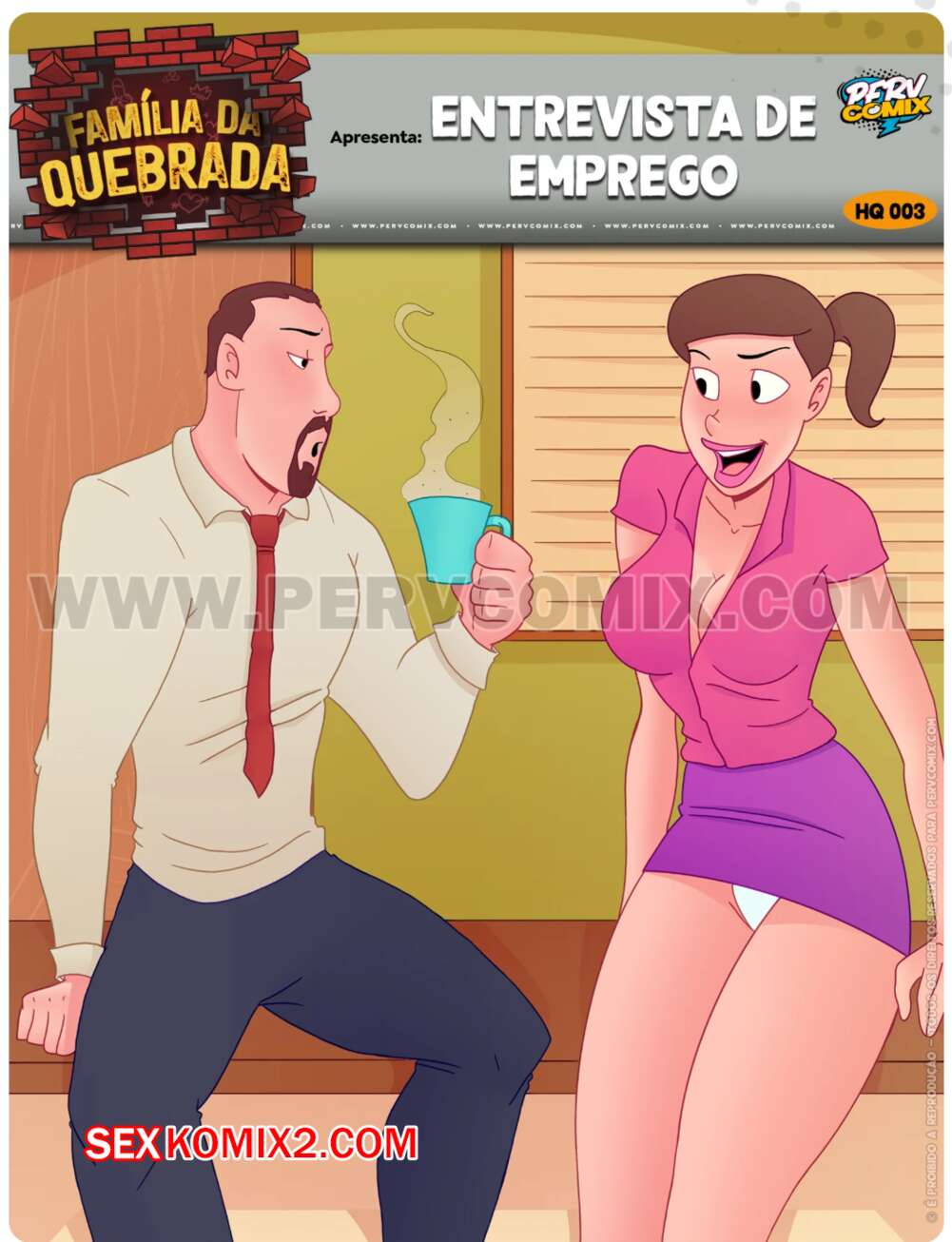 Порно комикс Семейка из трущоб. Часть 3. Familia da quebrada. PervComix