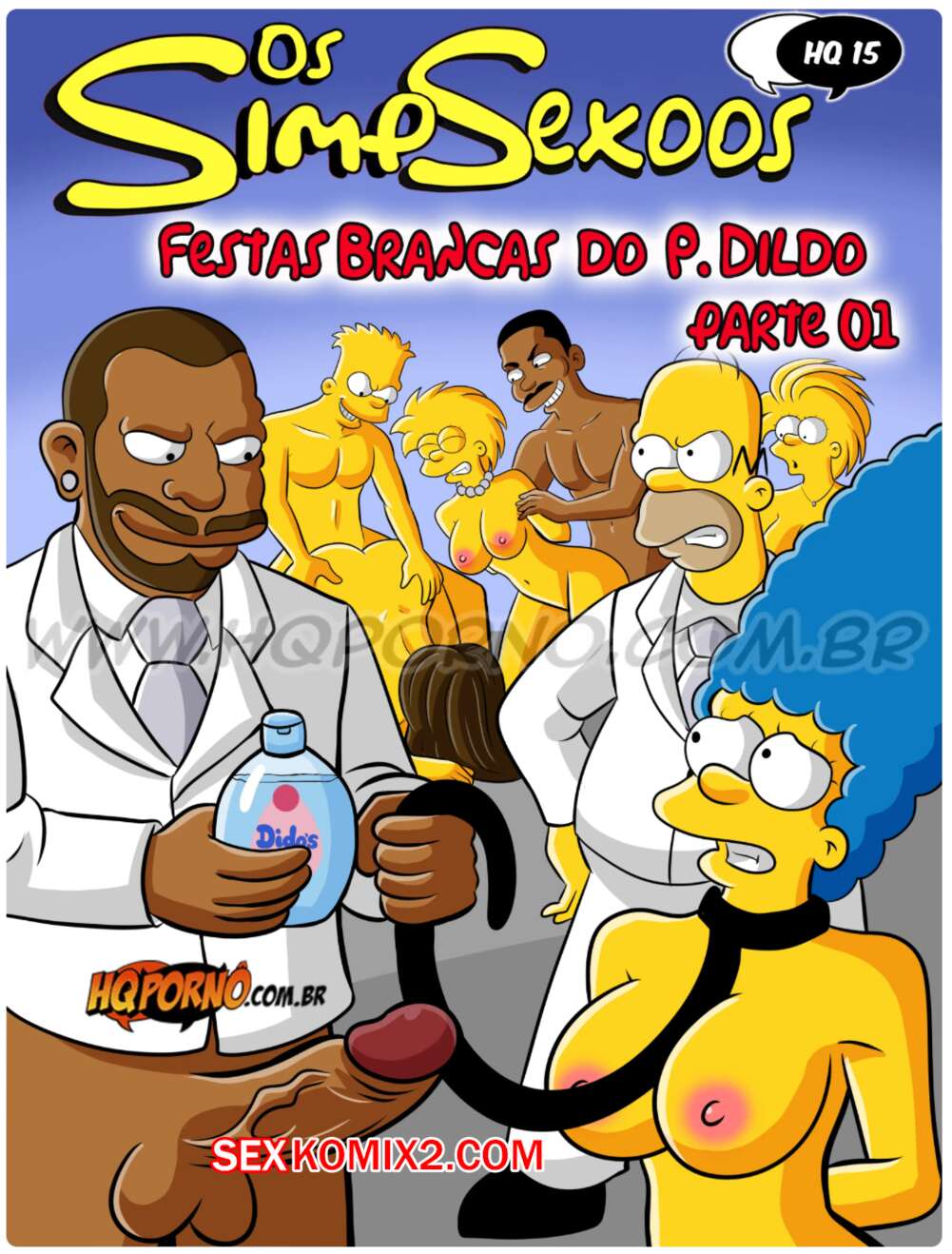 Порно комикс Симпсексы. Часть 21. Os Simpsexys. HQPorno